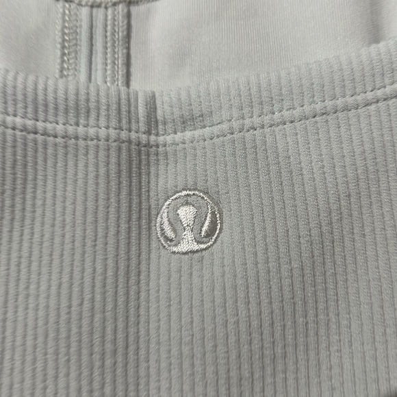 Ribbed Softstreme Sweatheart Tank White - Picture 4 of 4